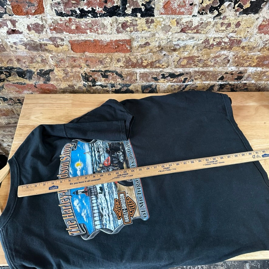 Harley Davidson Men's 2XL S/S Black T-Shirt