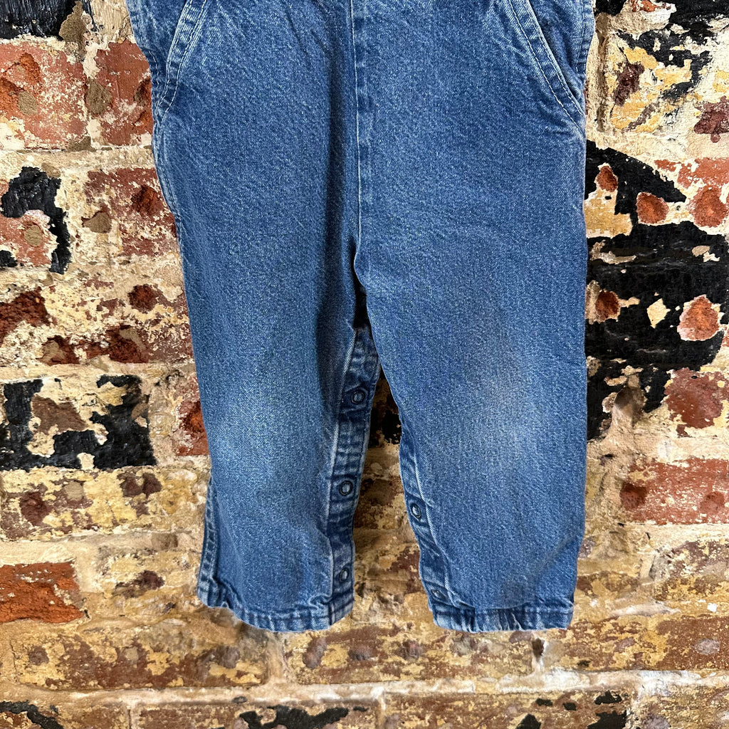 VTG OSHKOSH Jean Bibs Boys 3T