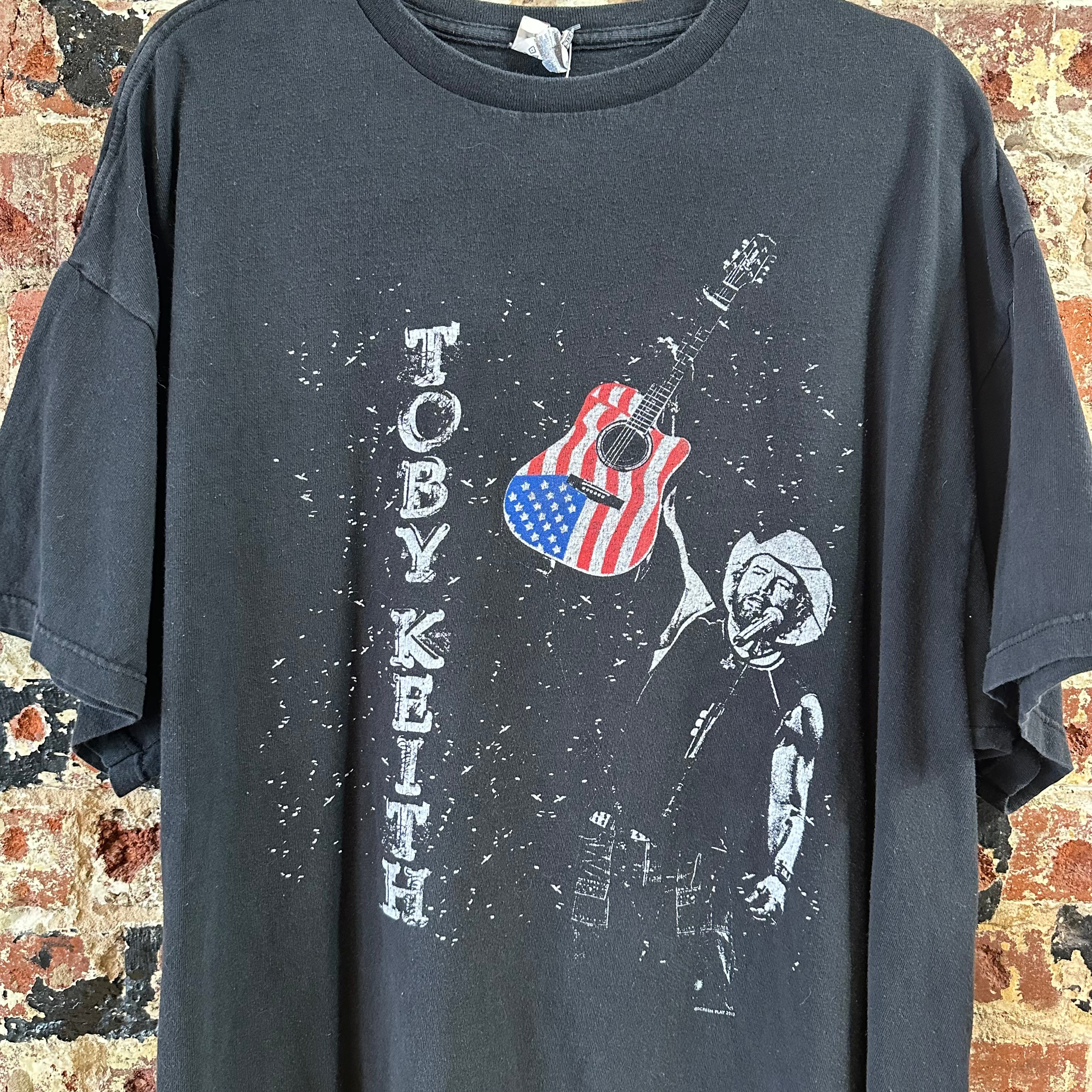 Toby Keith S/S Black T-Shirt Men's 2XL