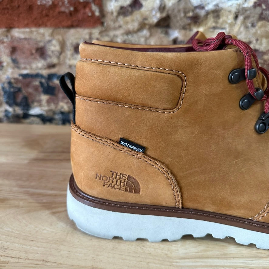 North Face Mens 11.5 Brown Hiking Boots