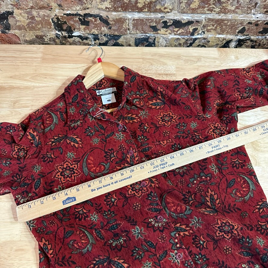 Columbia Womens Large Button Up
