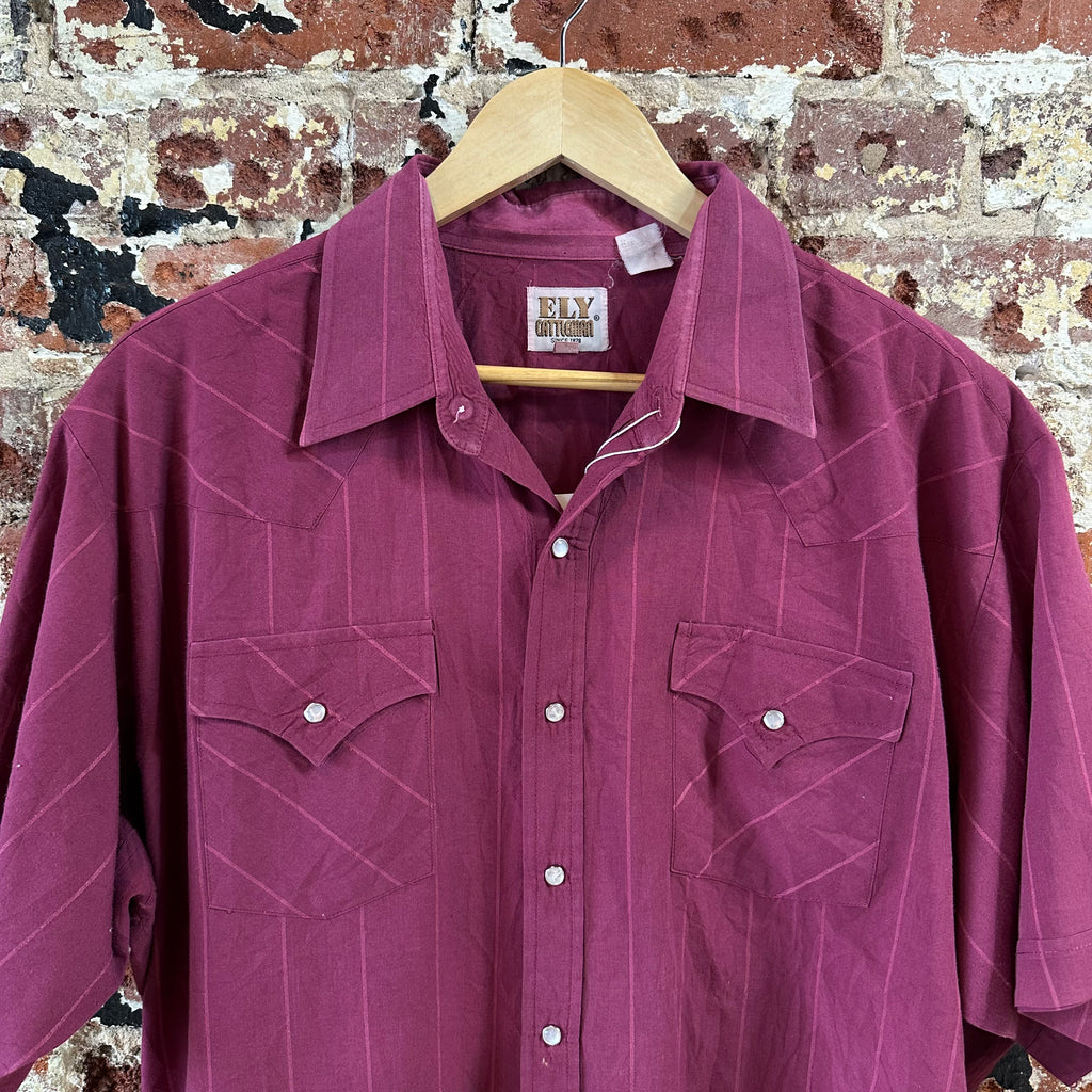 Ely Cattleman Western Shirt Mens 2XL