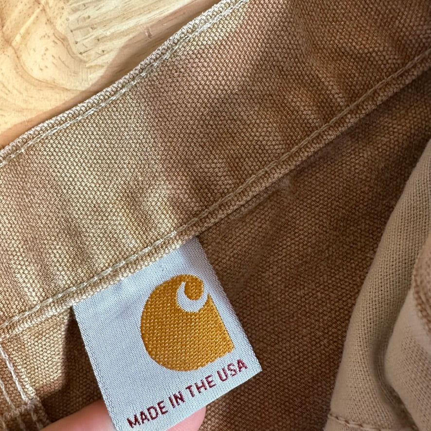 Carhartt B01 BRN Mens 28x30 Double Knee Pants