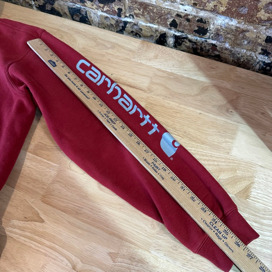 Carhartt Men's Large Tall Red Hoodie