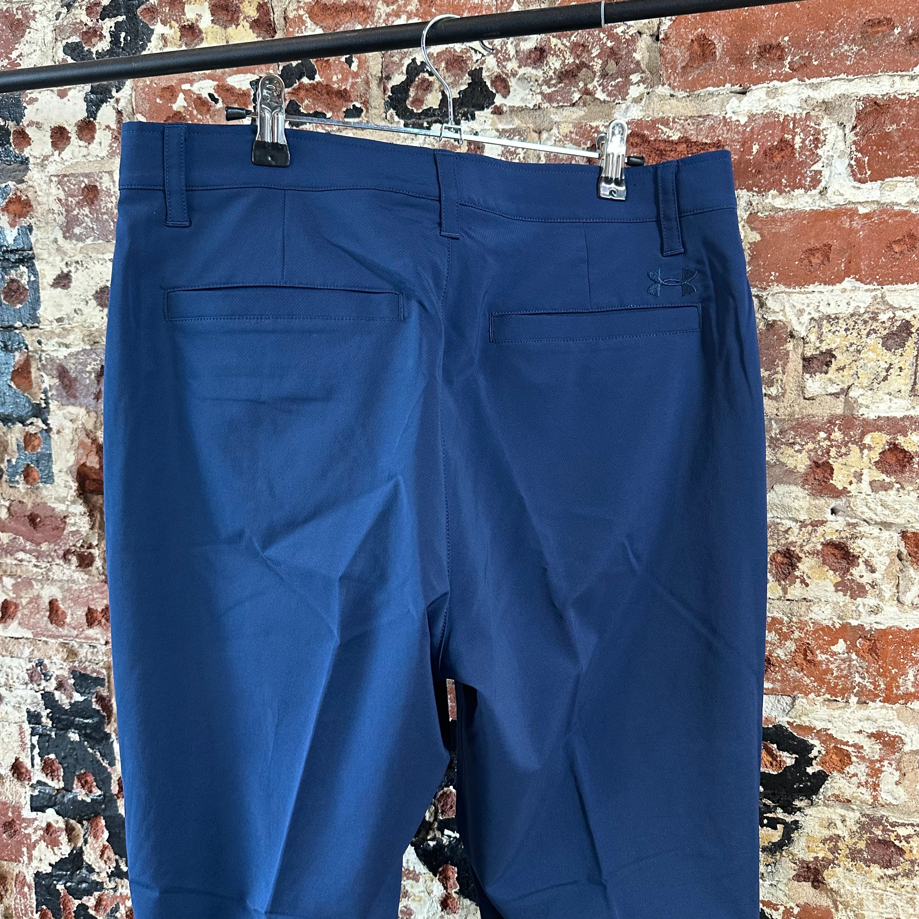 Under Armour Mens 34x30 Blue Pants