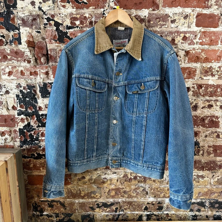 VTG Lee Storm Rider Mens Medium Jean Jacket