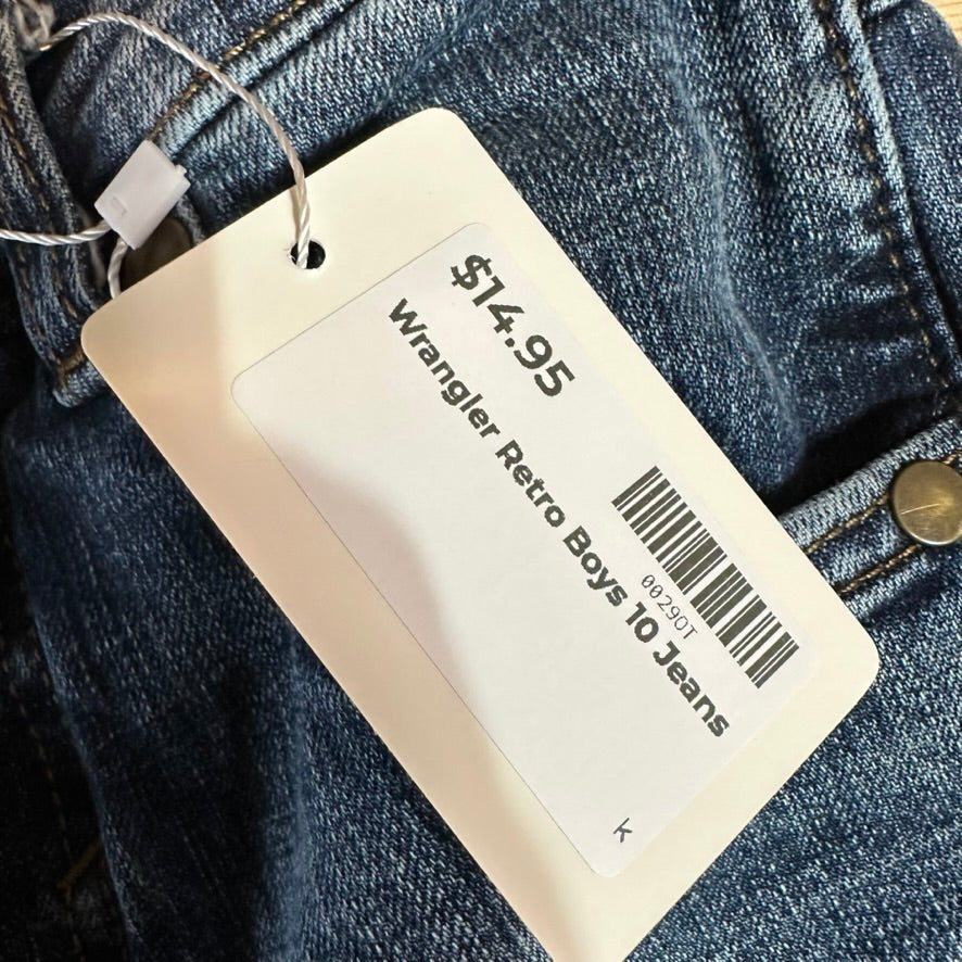 Wrangler Retro Boys 10 Blue Jeans