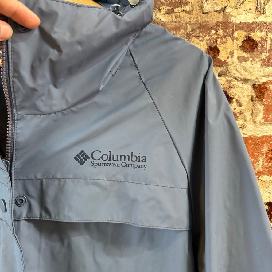 Columbia Women's Medium Blue Rain Jacket