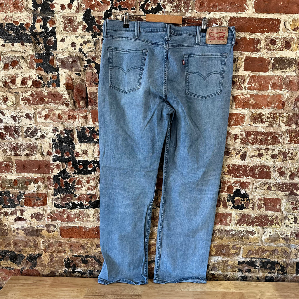Levis 514 Mens 42x30 Blue Jeans