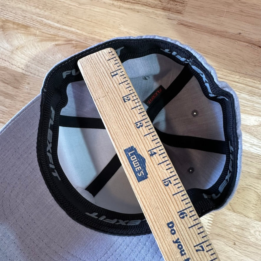 RVCA Gray Flexfit Hat