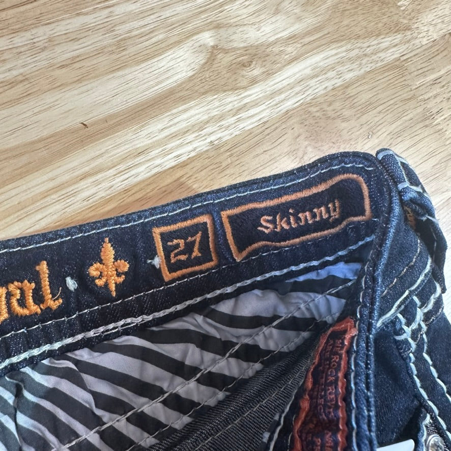 Rock Revival Skinny Jeans Womens 27