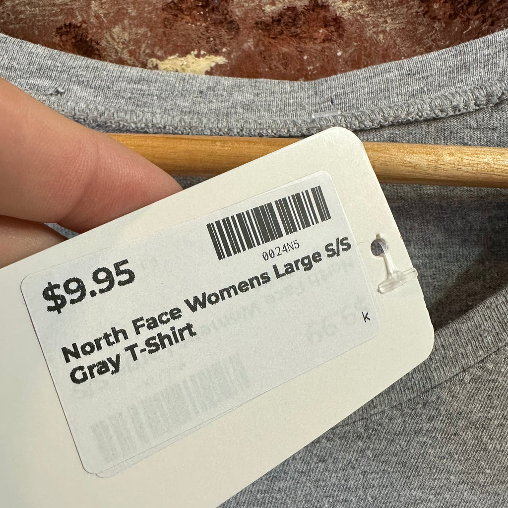 The North Face Womens Large Gray S/S T-Shirt