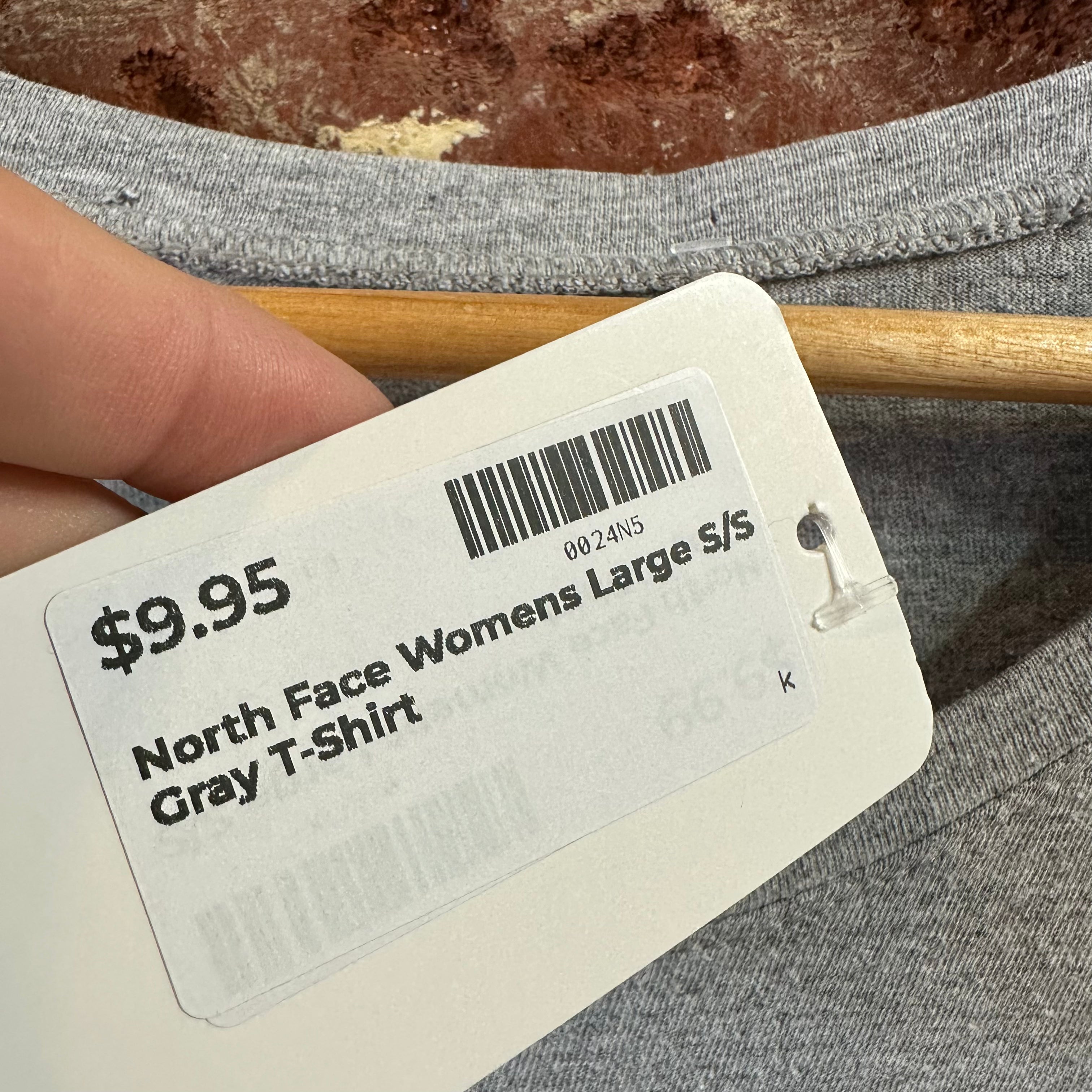 The North Face Womens Large Gray S/S T-Shirt