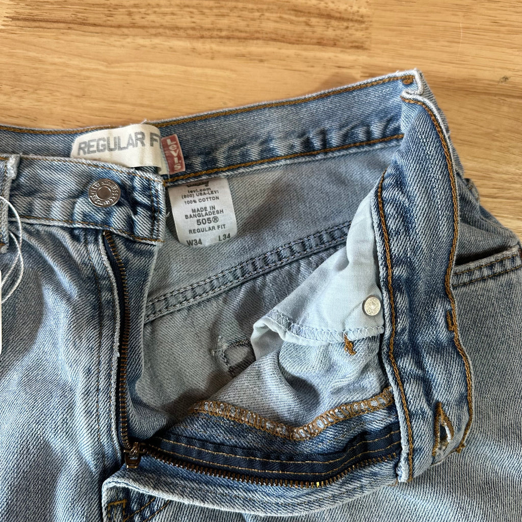 Levi's Cut off Jean Shorts Womens 34