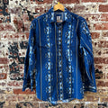 VTG Wrangler Mens Medium Aztec Western Shirt