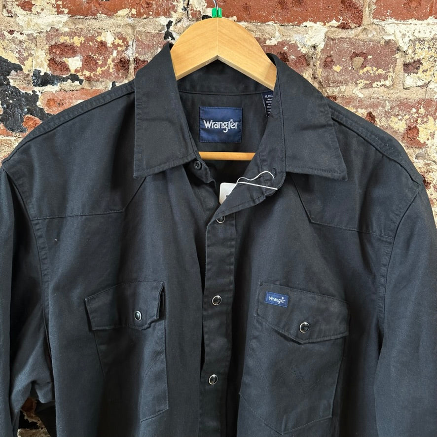 Wrangler Mens XL L/S Button Up