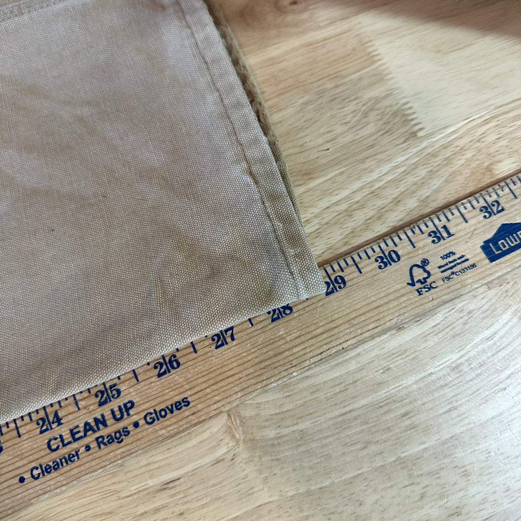 VTG Carhartt 62W Brown Mens 33x30 Double Knee Pants