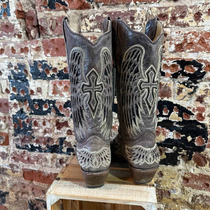 Corral Womens 7.5 Brown Boots