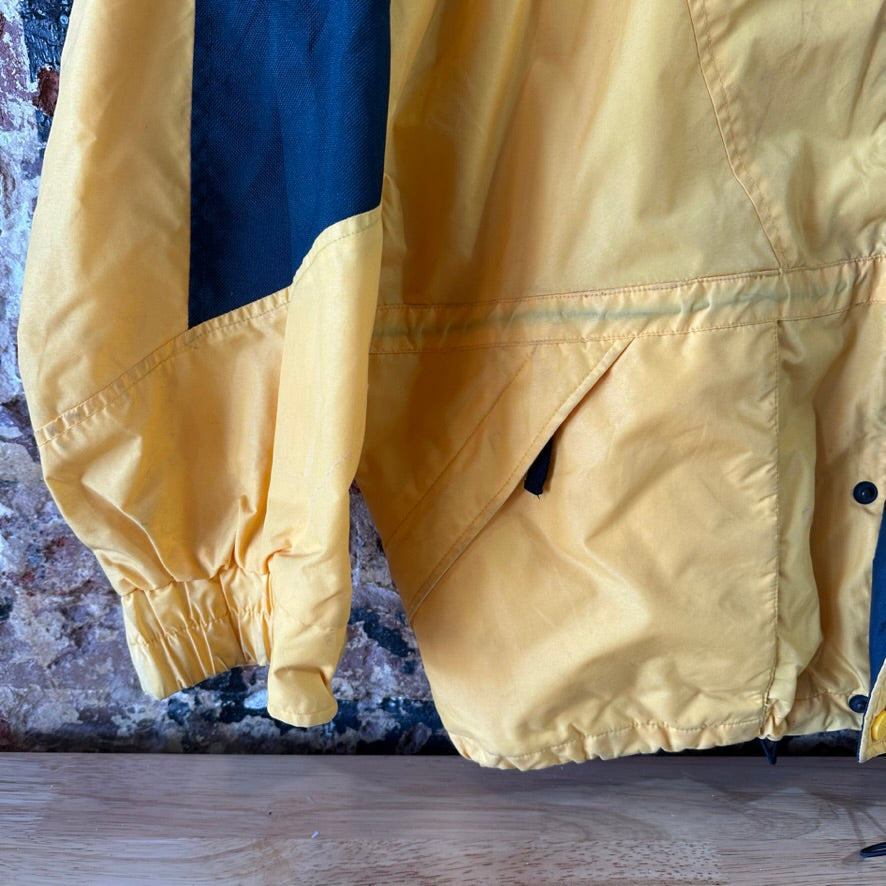 COLUMBIA Double Whammy Jacket Mens XL Winter Yellow (shell only)