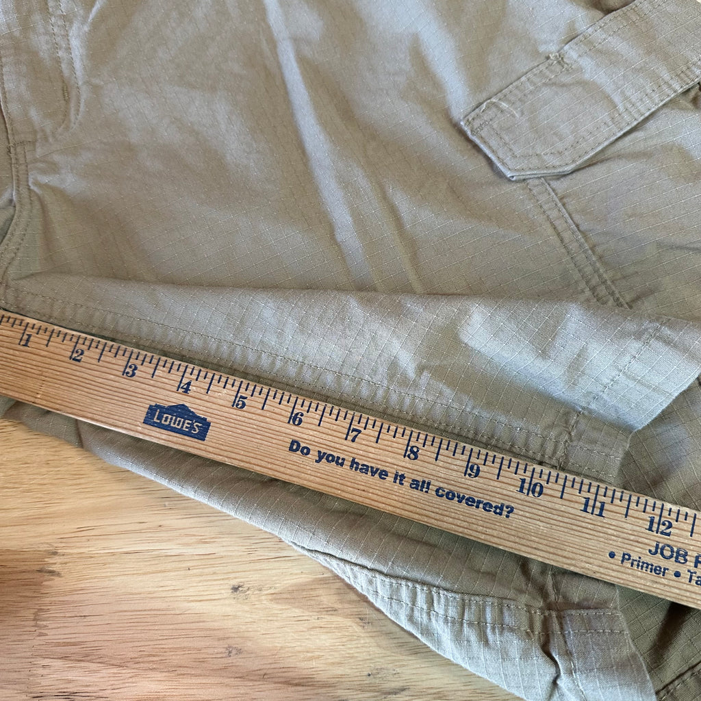 Carhartt Force Ripstop Cargo Shorts Mens 46 Tan Relaxed fit workwear