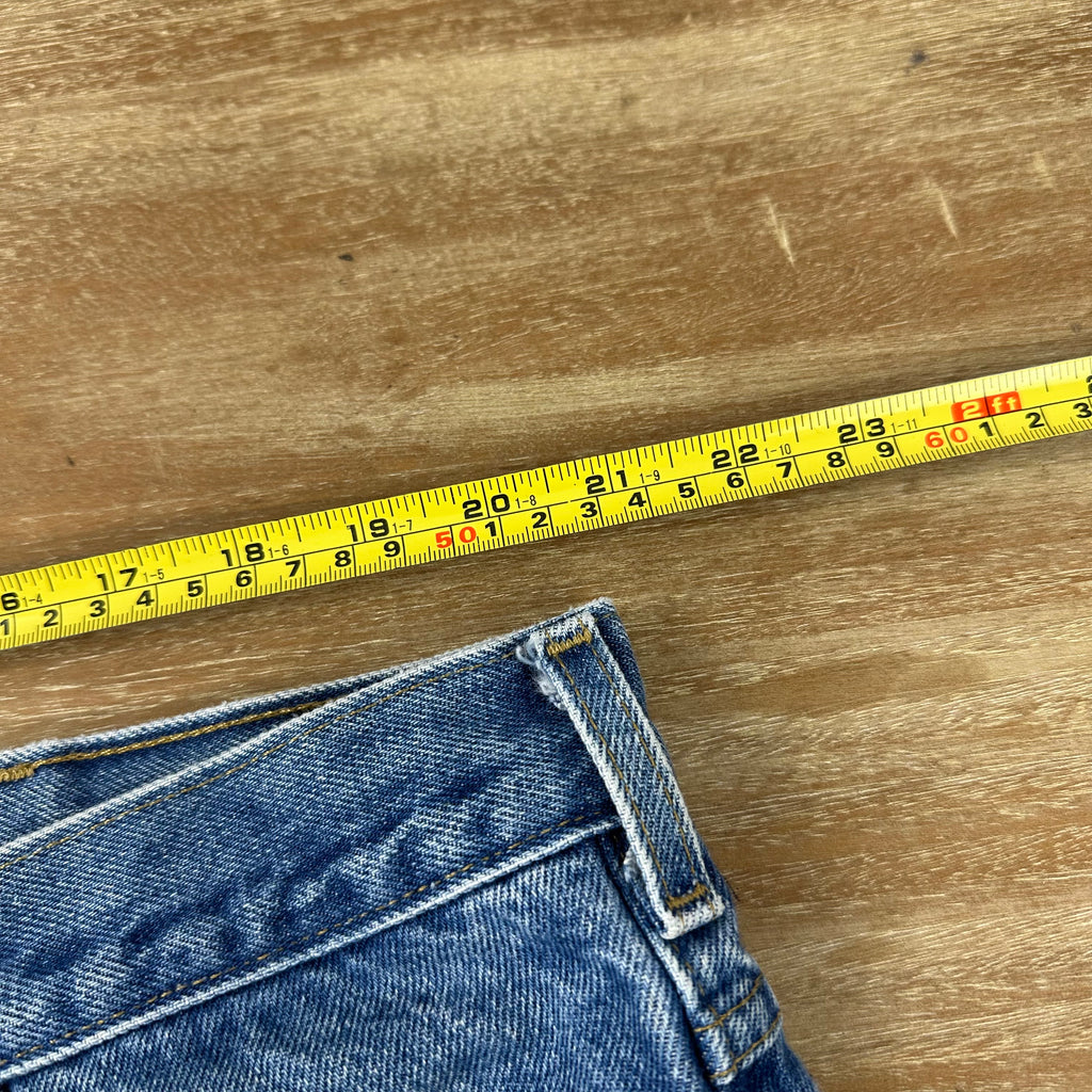 Carhartt Relaxed Fit Mens 44x30 Jeans Workwear Work B17 Denim (measures 42x29)