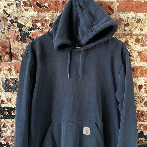 Carhartt Hoodie Sweatshirt Blue Mens Size Medium Original Fit