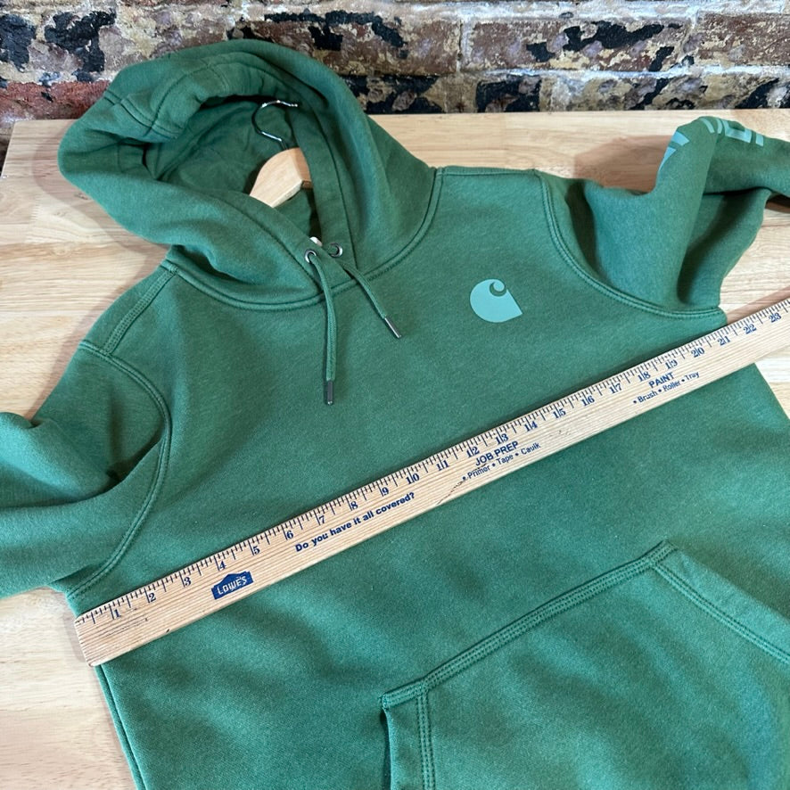 Carhartt Womens Medium Green Hoodie