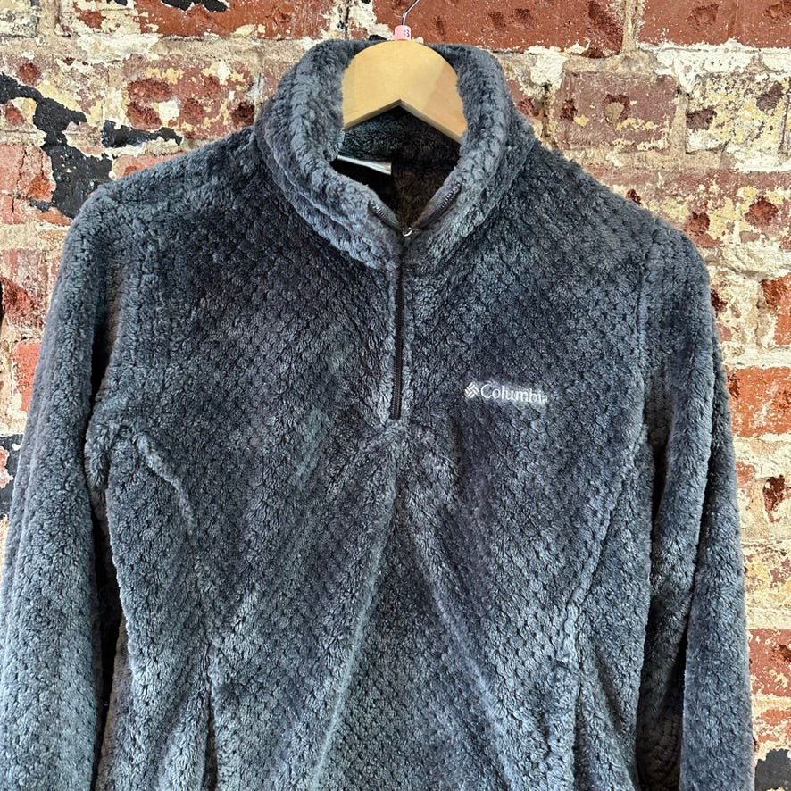 Columbia Womens Small Gray Fleece Jacket