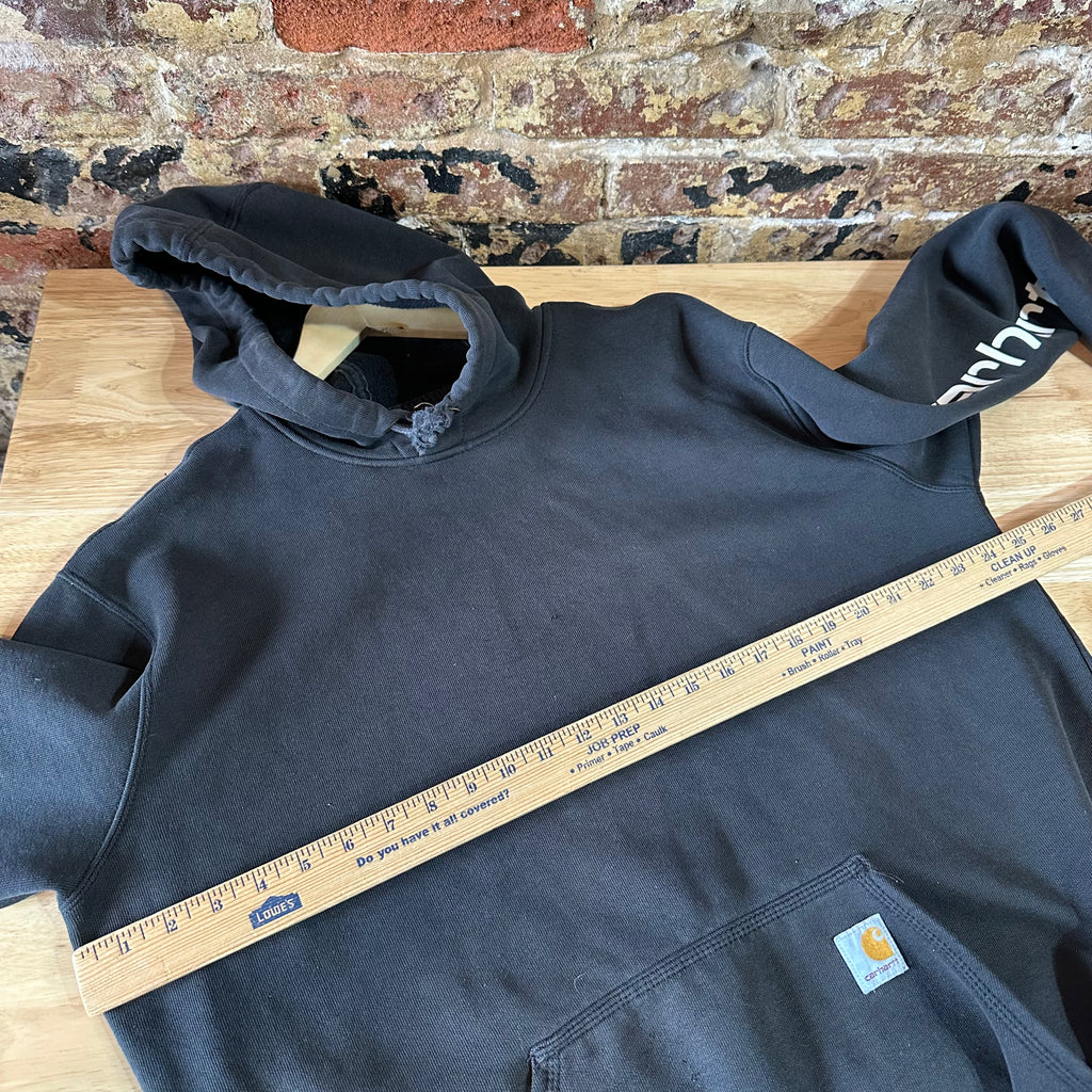 Carhartt Men's Large Tall Black Hoodie