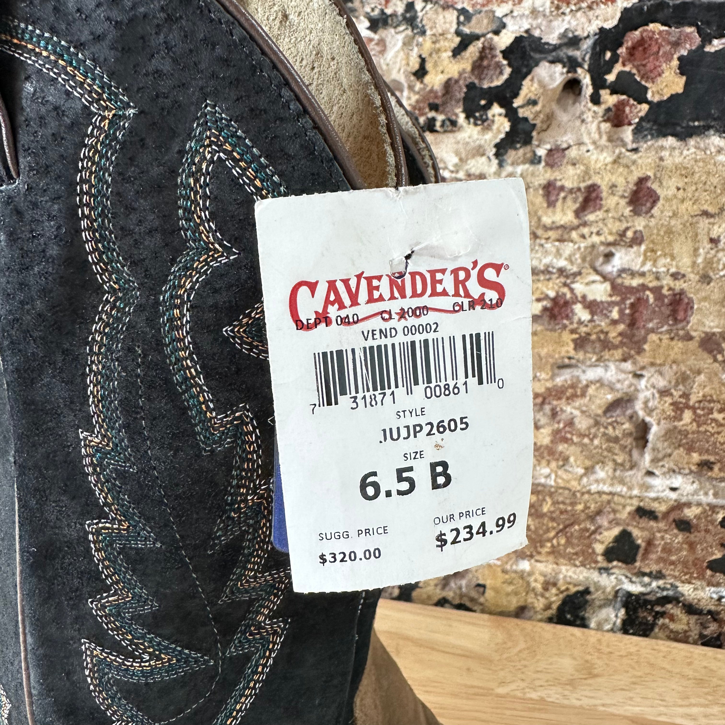 Justin Women's Palisade Western Boots JP2605 -  Sz 6.5 B Tan & Black