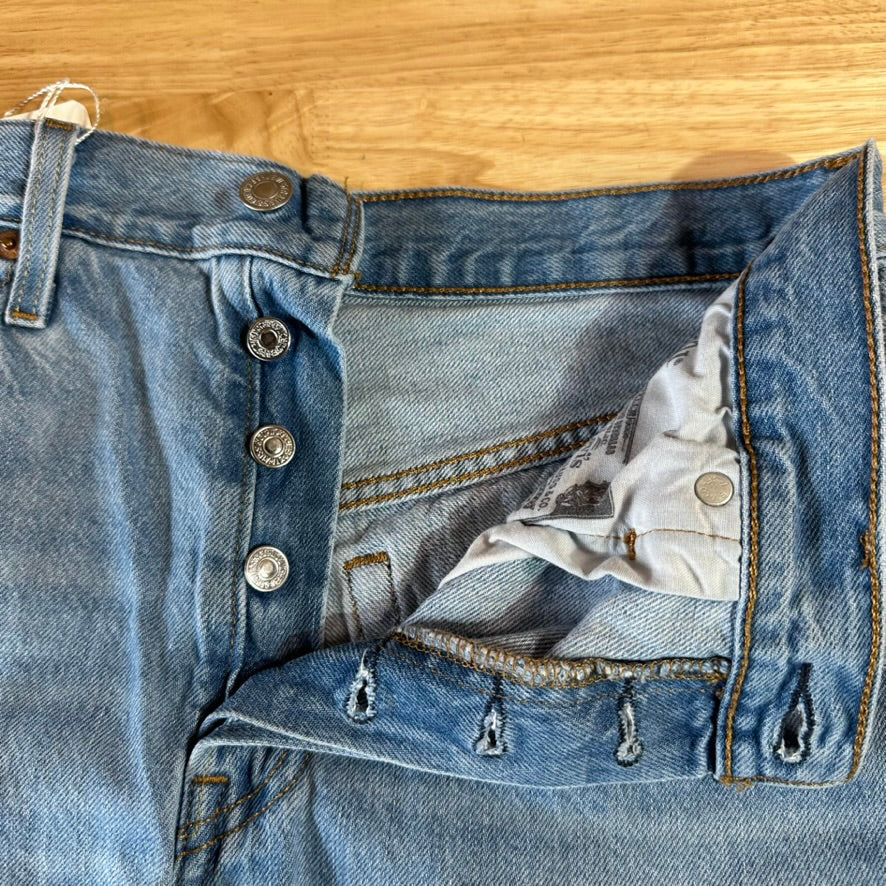 Levi's Cut Off Denim Jean Shorts Womens 29 Distressed
