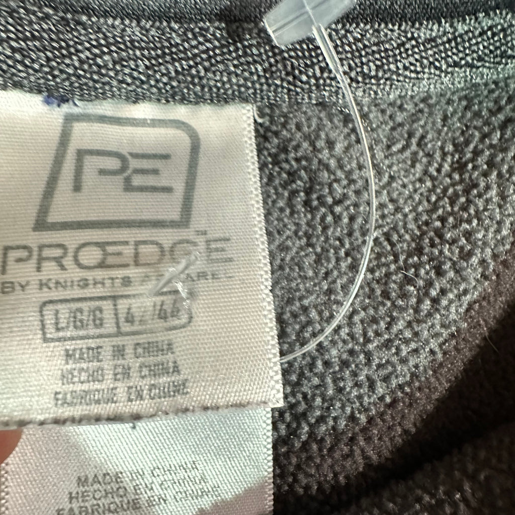 Pro Edge Norte Dame Mens Large Gray Hoodie