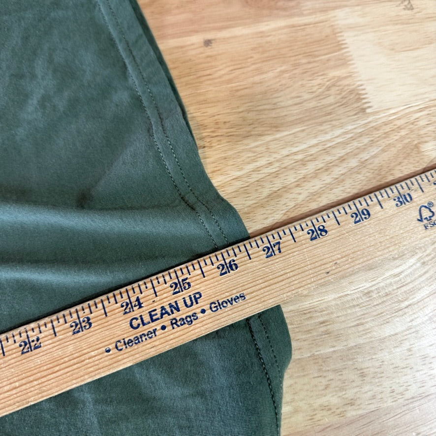 VANS off the wall T-Shirt Mens Large Green Short Sleeve