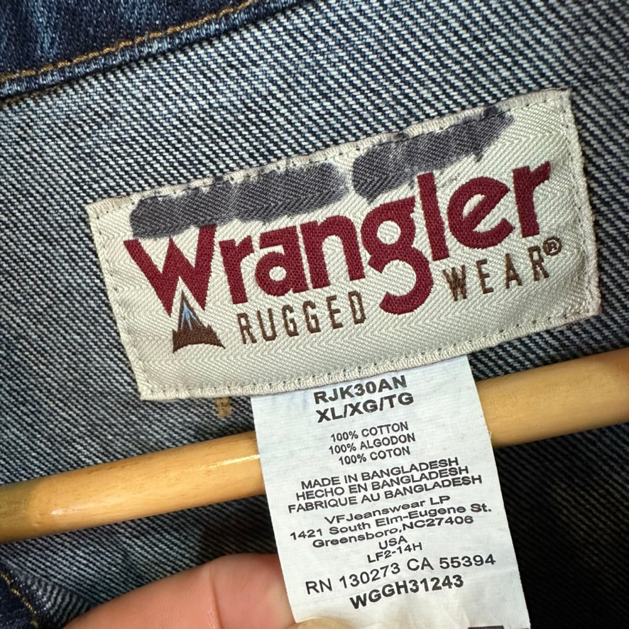 Wrangler Jean Jacket Mens XL