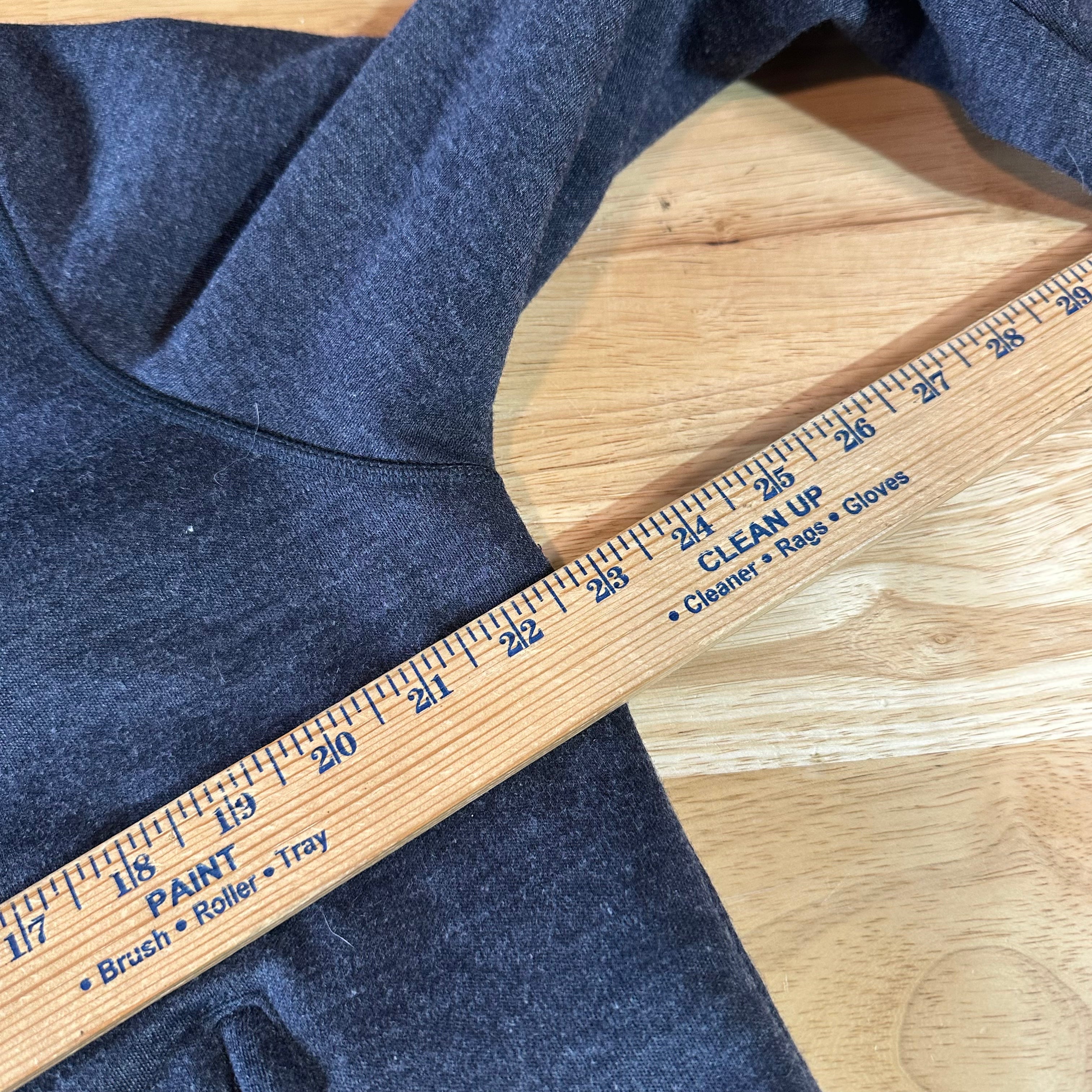 North Face Men's Large 1/4 Snap Blue