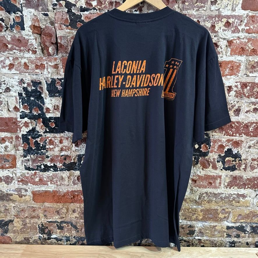 Harley Davidson Men's 2XL Short Sleeve black T-Shirt NEW