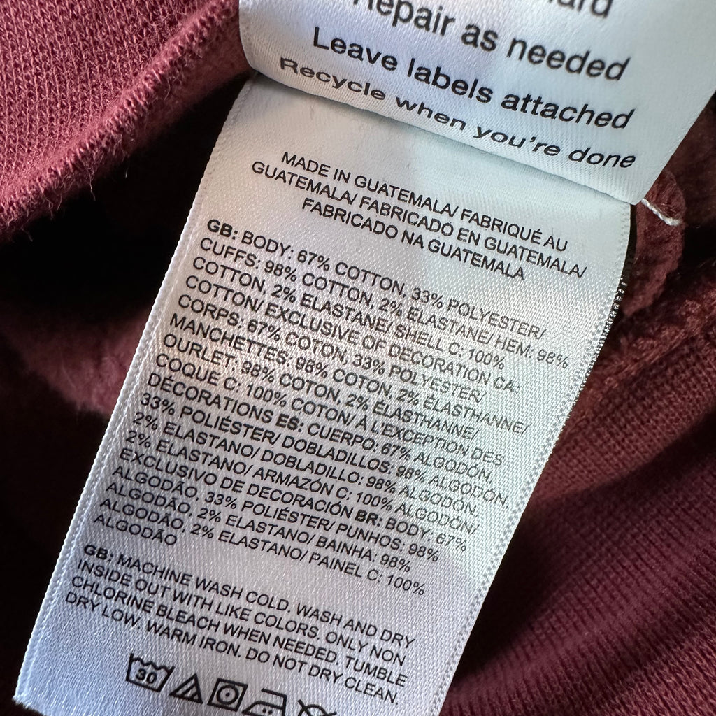North Face Men's XS Reddish Hoodie