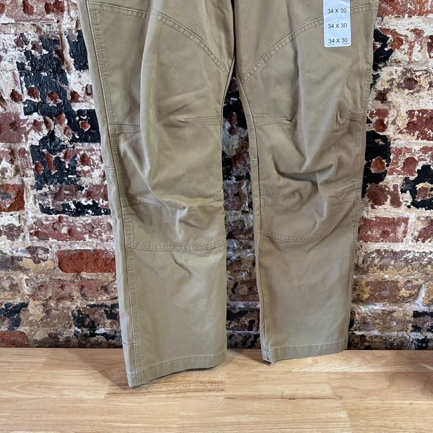 Wrangler ATG Mens 34x30 Brown Pants NEW