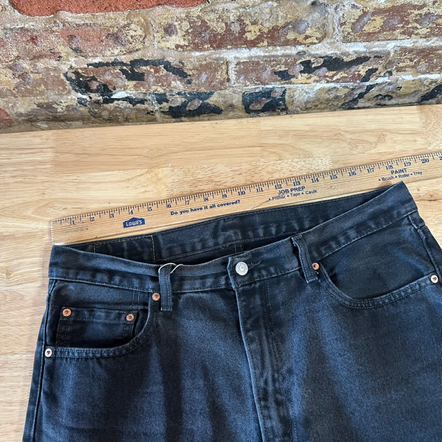 Levi's 550 Mens 36x30 Black Jeans