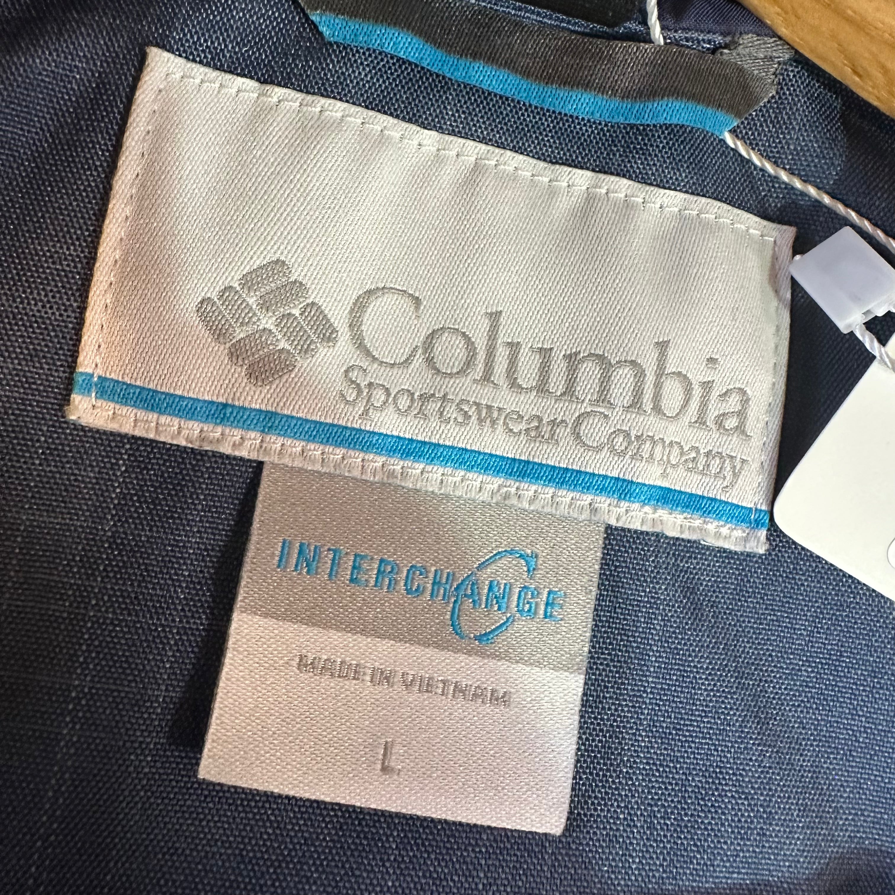 Columbia Omni Tech Men's Large Blue Jacket