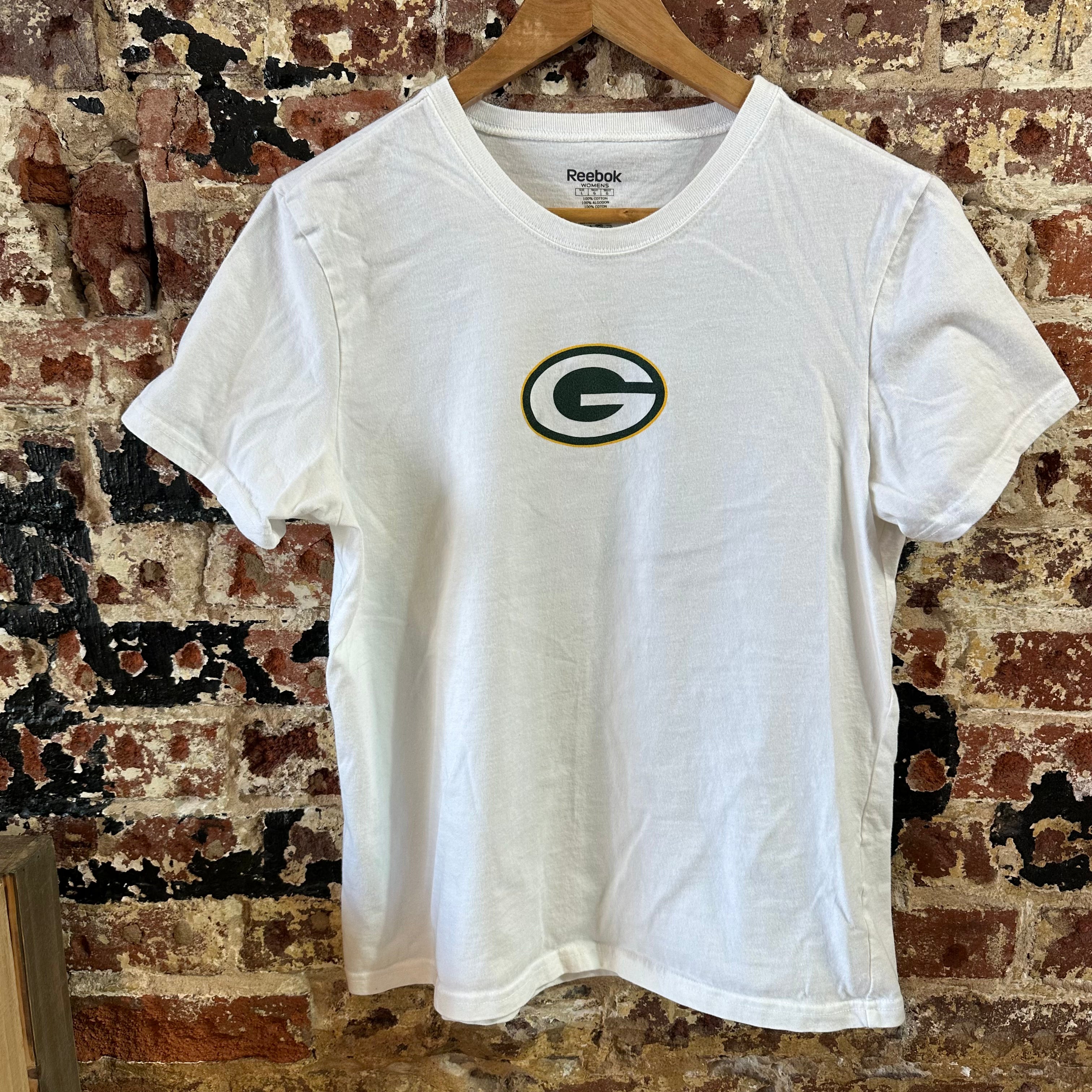 Reebok Rodgers Womens Large S/S T-Shirt
