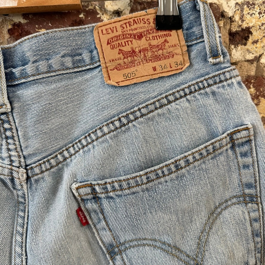 Levi's Cut off Jean Shorts Womens 34