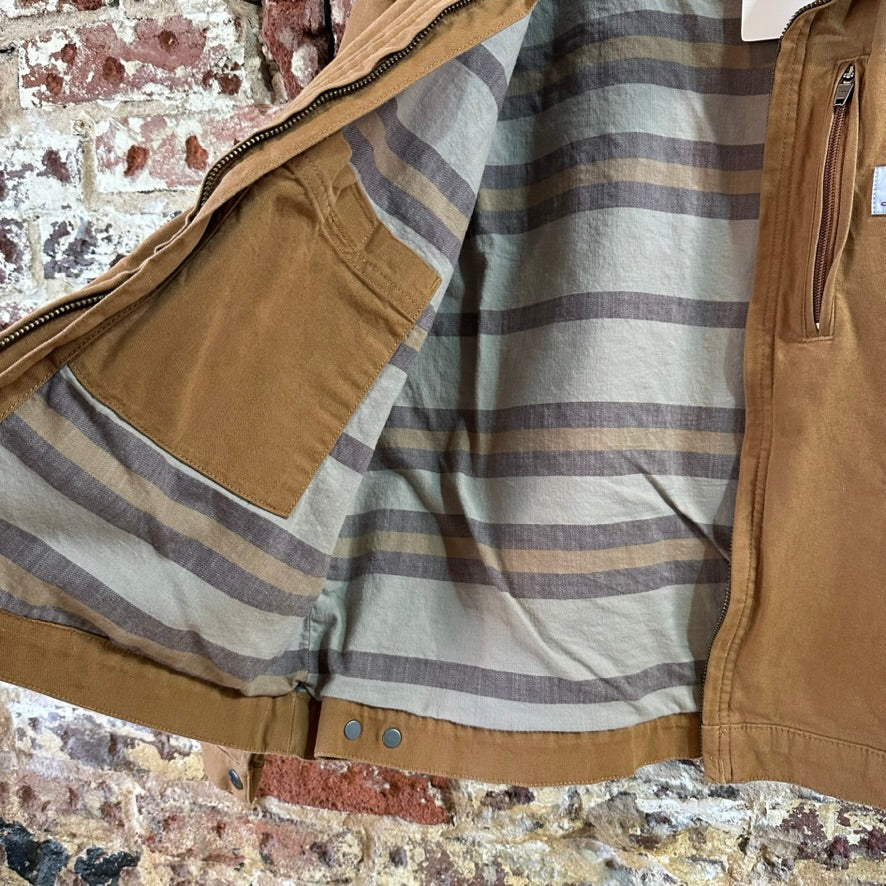 Carhartt Womens Large Brown Detroit Jacket