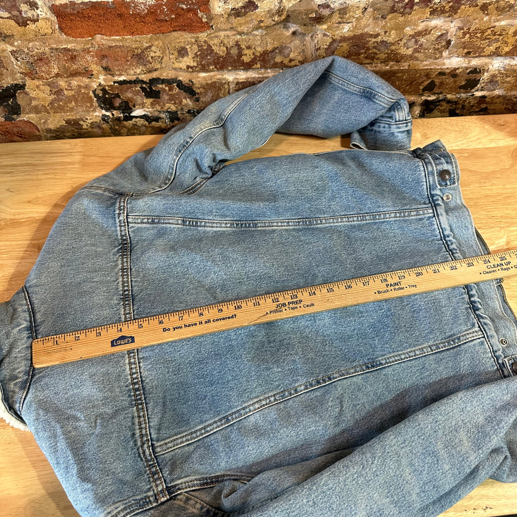 Levi's Mens Medium Sherpa Jean Jacket