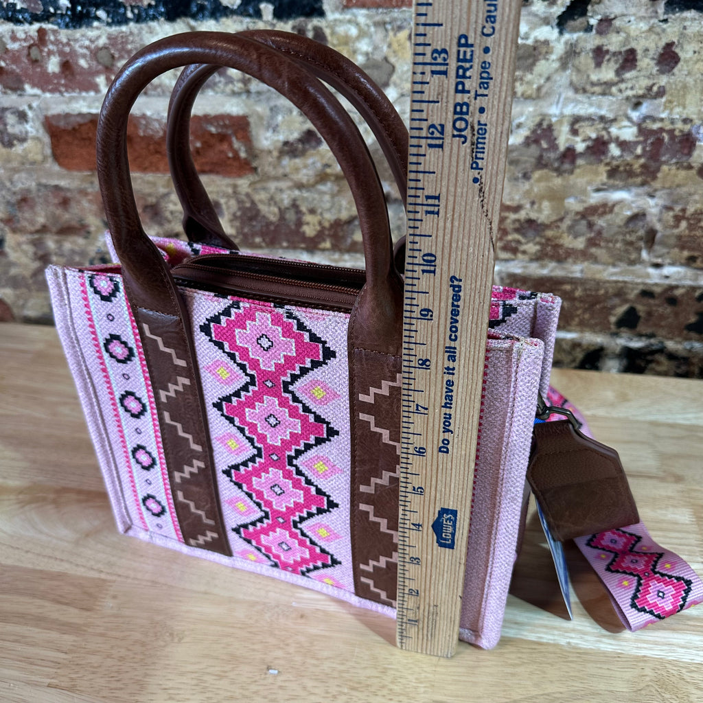 Wrangler Western Pink Aztec Handbag NEW
