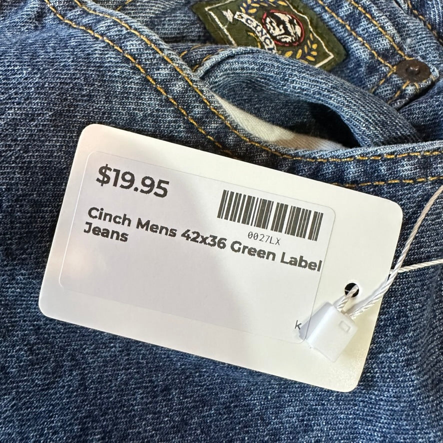 Cinch Mens 42x36 Jeans