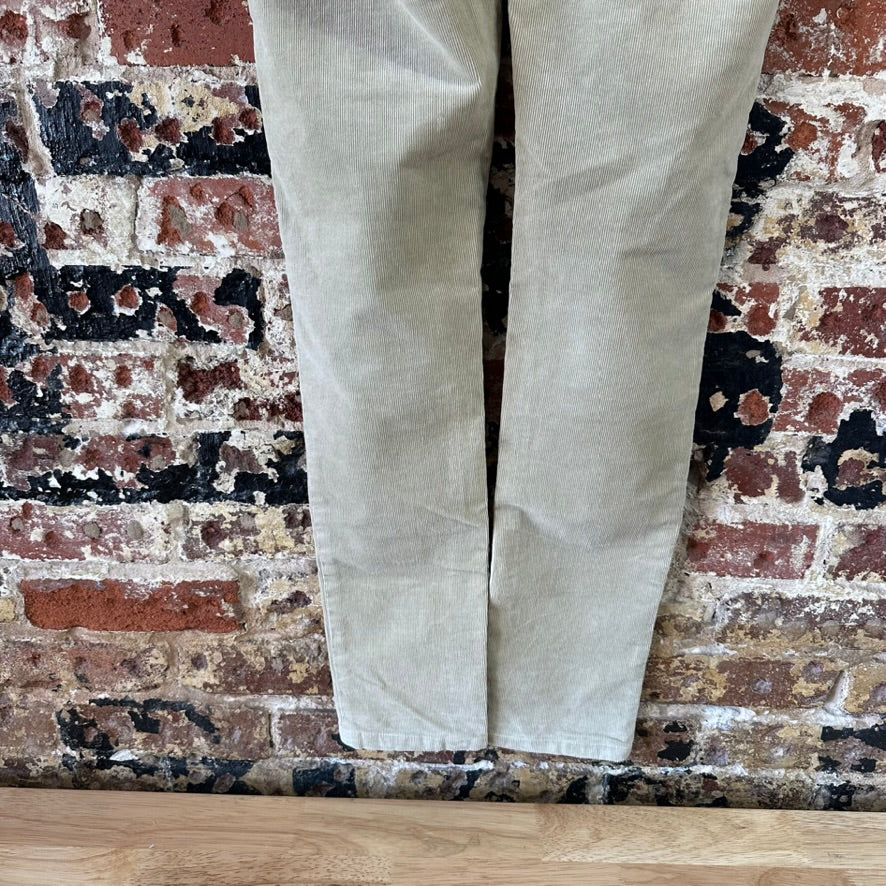Patagonia Corduroy Pants Womens 28 Tan Khaki Travel 31x31"