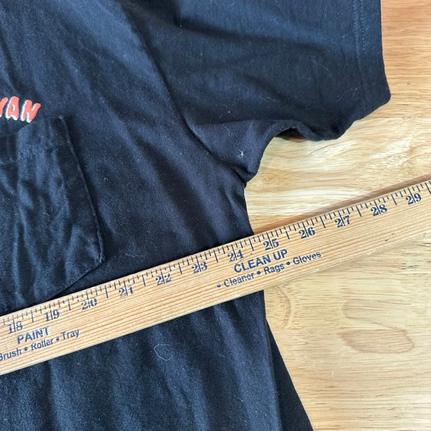Zach Bryan Men's 2XL S/S Black T-Shirt