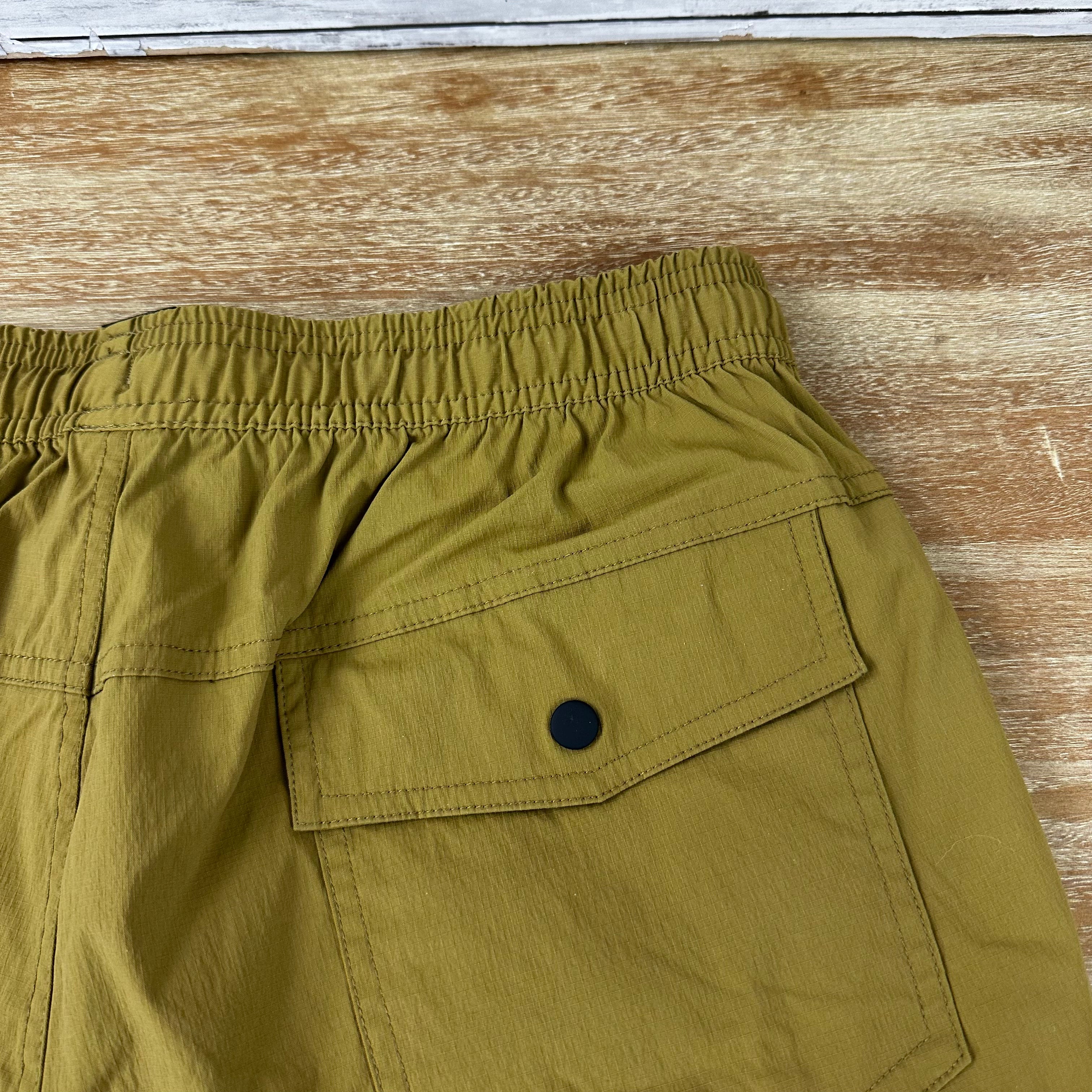 Lost Enterprises Wing Board Shorts Men Small Brownish green Swim Beach