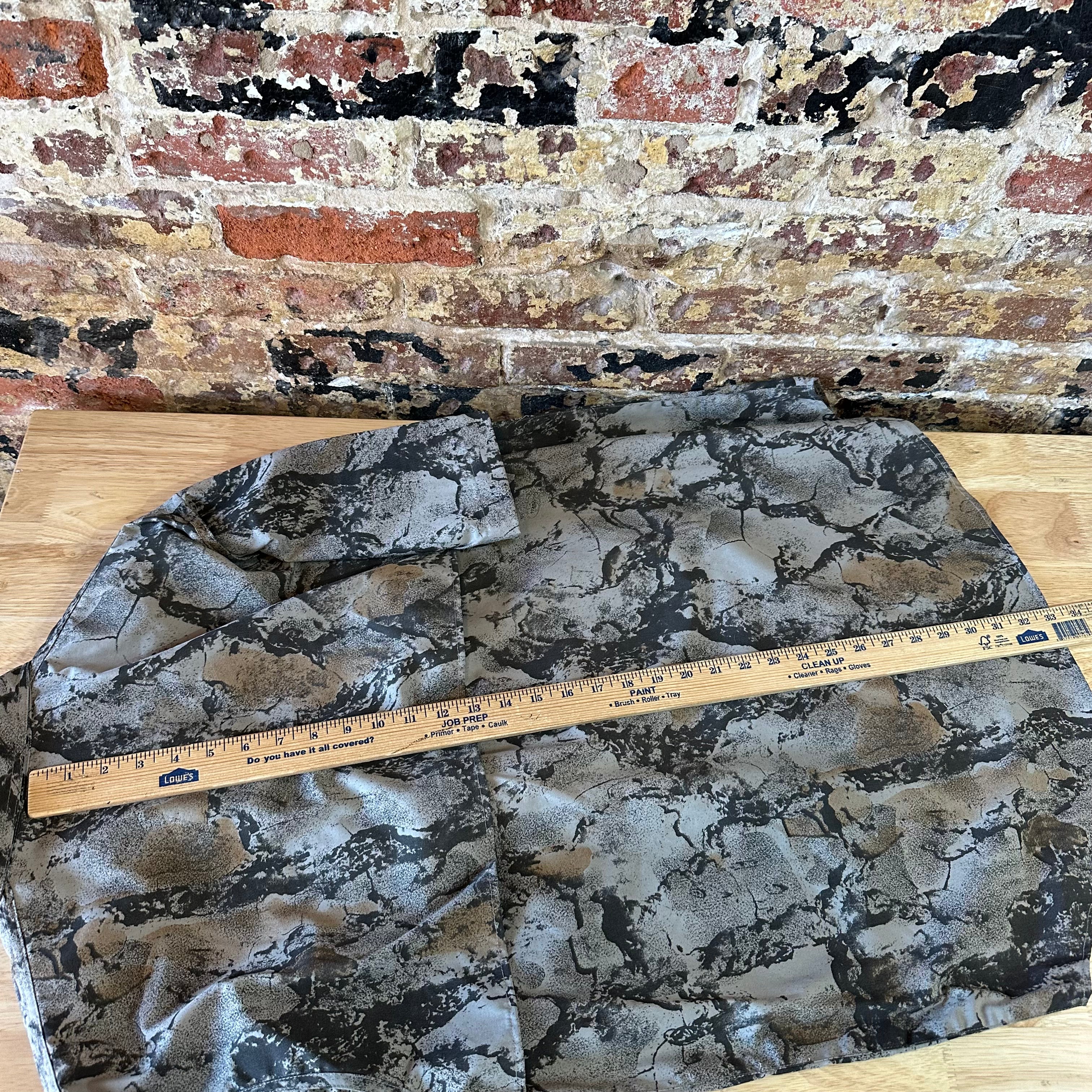 Natural Gear Shirt Men Large Brown Green Camo Hunting Button Up Short Sleeve NEW